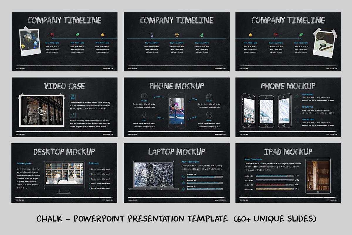 Chalk - Powerpoint Template, a Presentation Template by Helga_Design (Photo 7 of 13)