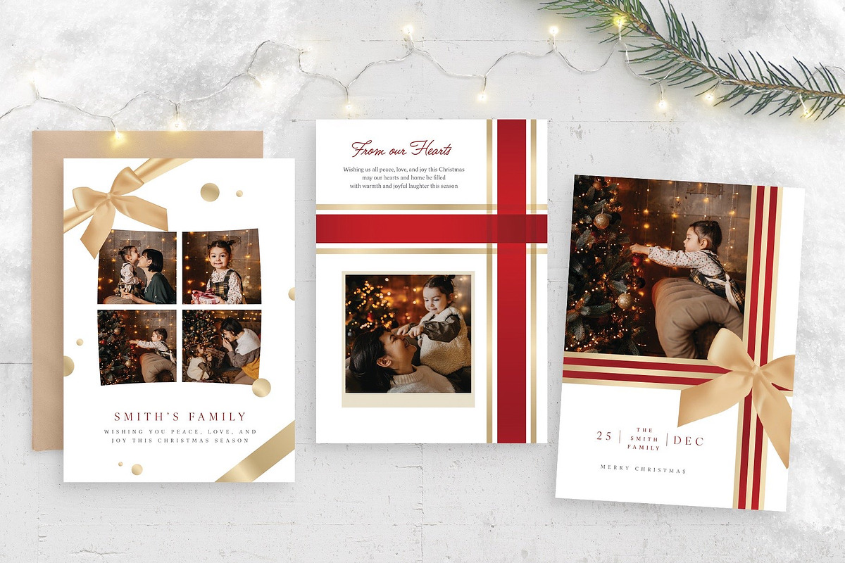 Christmas Photo Card Template, a Stationery Template by BrandPacks (Photo 4 of 4)