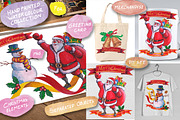 christmas watercolour elements, an Illustration by TwonTwo Studio (Thumbnail 1 of 3)