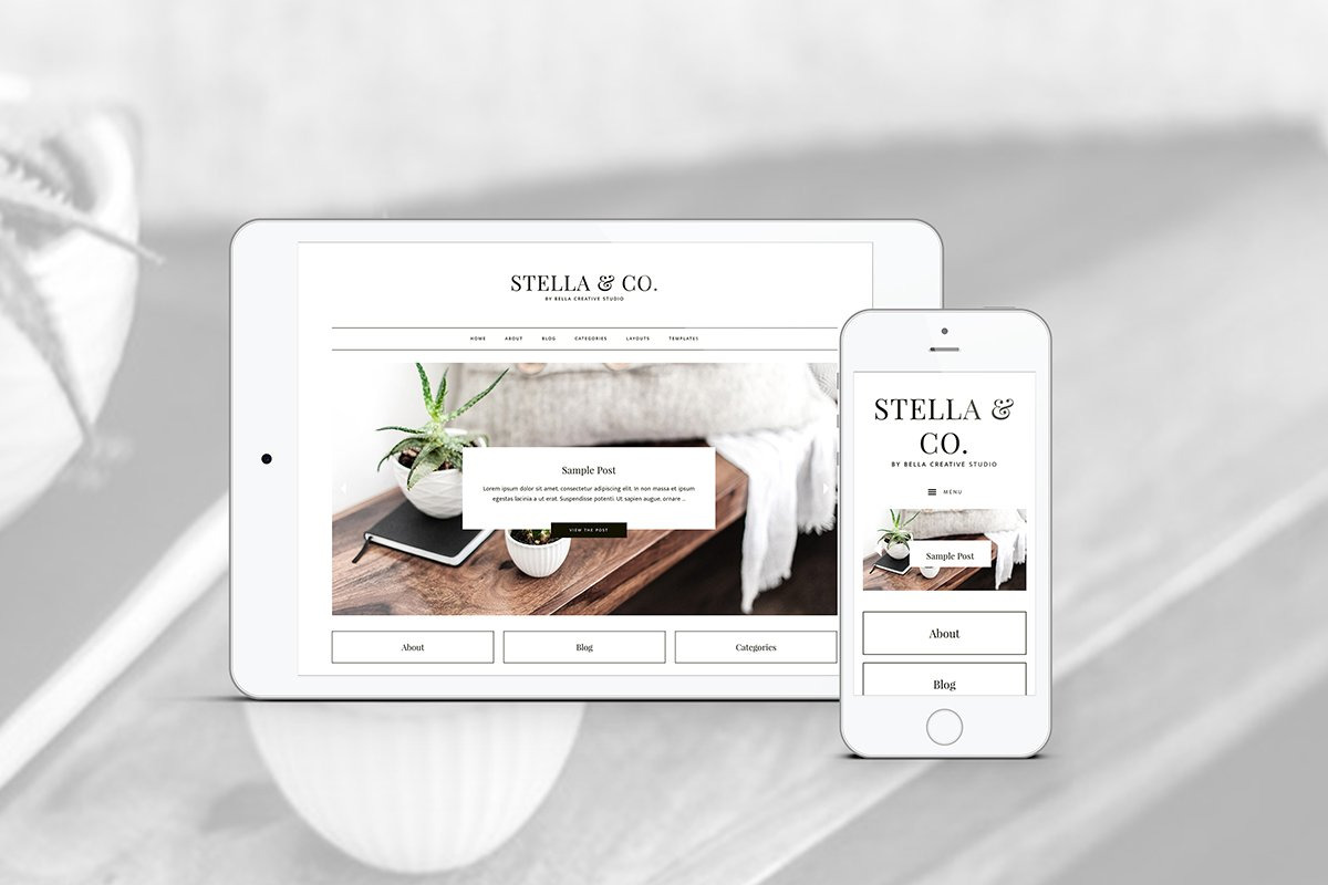 Stella & Co. - WordPress Theme, a WordPress Template by Bella Creative Studio (Photo 3 of 3)