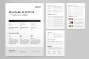 Standard Operating Procedure, SOP, a Stationery Template by Niofix (Thumbnail 5 of 7)
