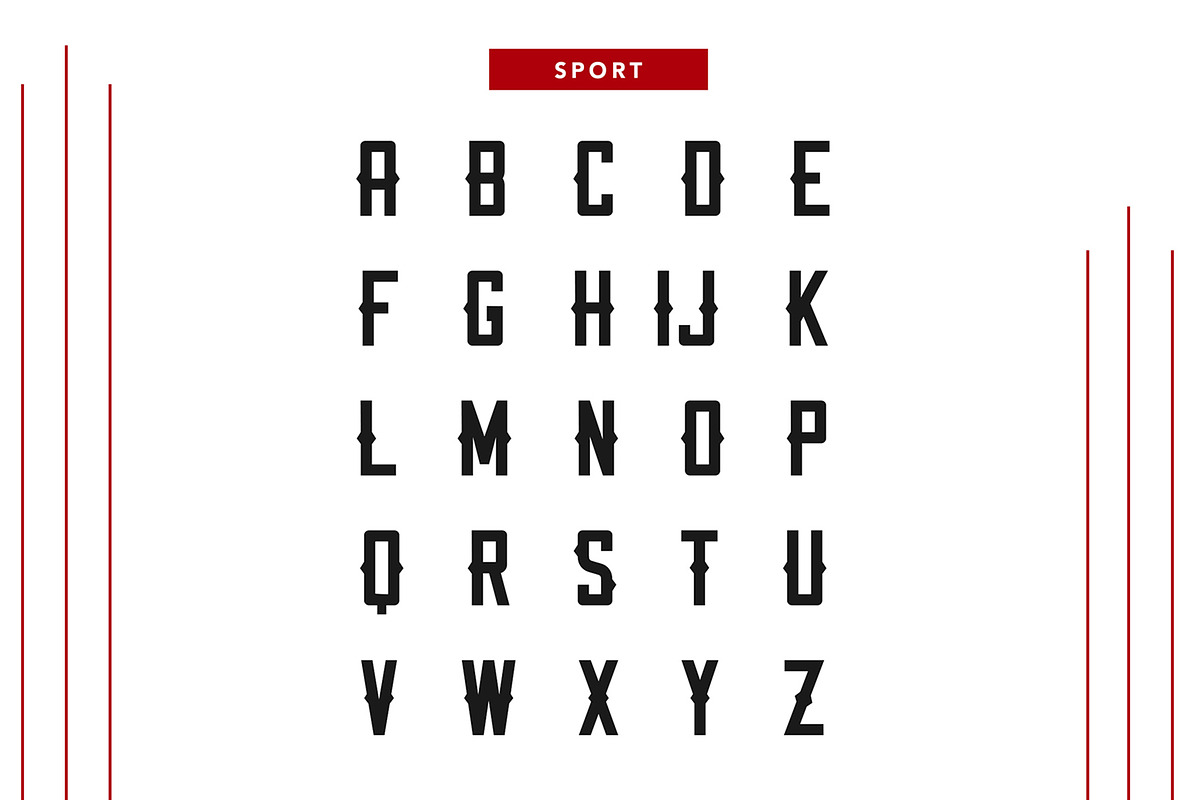 Jersey Typeface preview 4