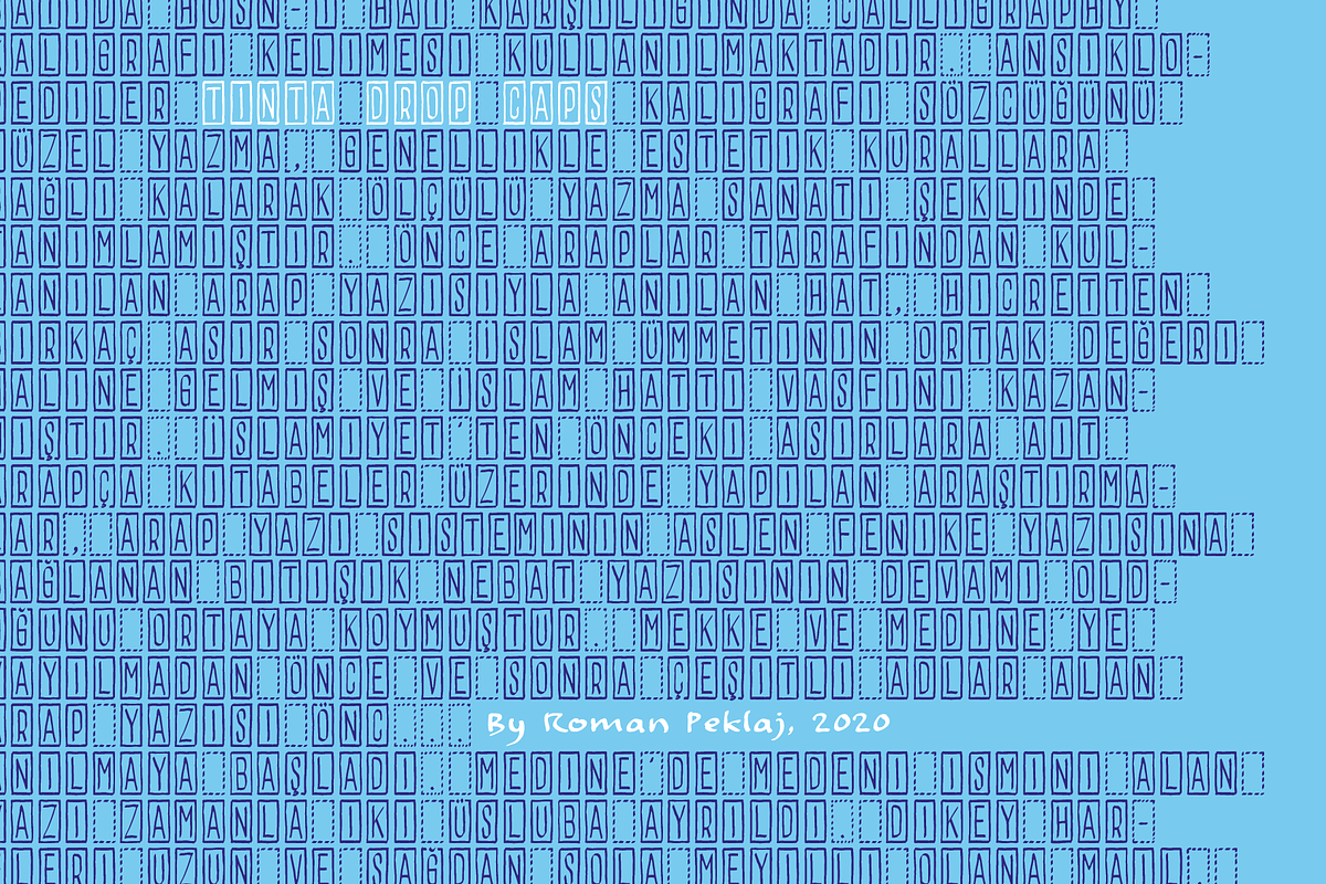 TintaRoman font BUNDLE preview 7
