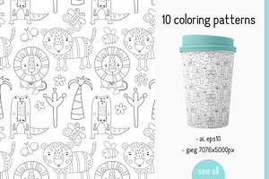 Coloring Page Book For Kids