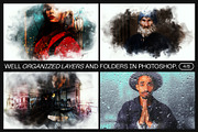 12 Photo Effect Templates, a Layer Style Add-On by iDoodle Studio (Thumbnail 4 of 6)
