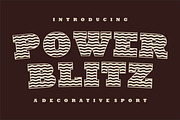 Power Blitz, a Slab Serif Font by Limited.studio (Thumbnail 1 of 5)