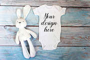 29 Baby Bodysuit mockup bundle., a Print Template by MockupMarket (Thumbnail 30 of 30)