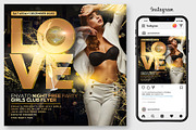 100 Night Club Party Flyers Bundle, a Flyer Template by graphicforest (Thumbnail 57 of 72)