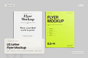 US Letter Flyer Mockup, an Advertising Mockup by Toasin Studio (Thumbnail 1 of 7)