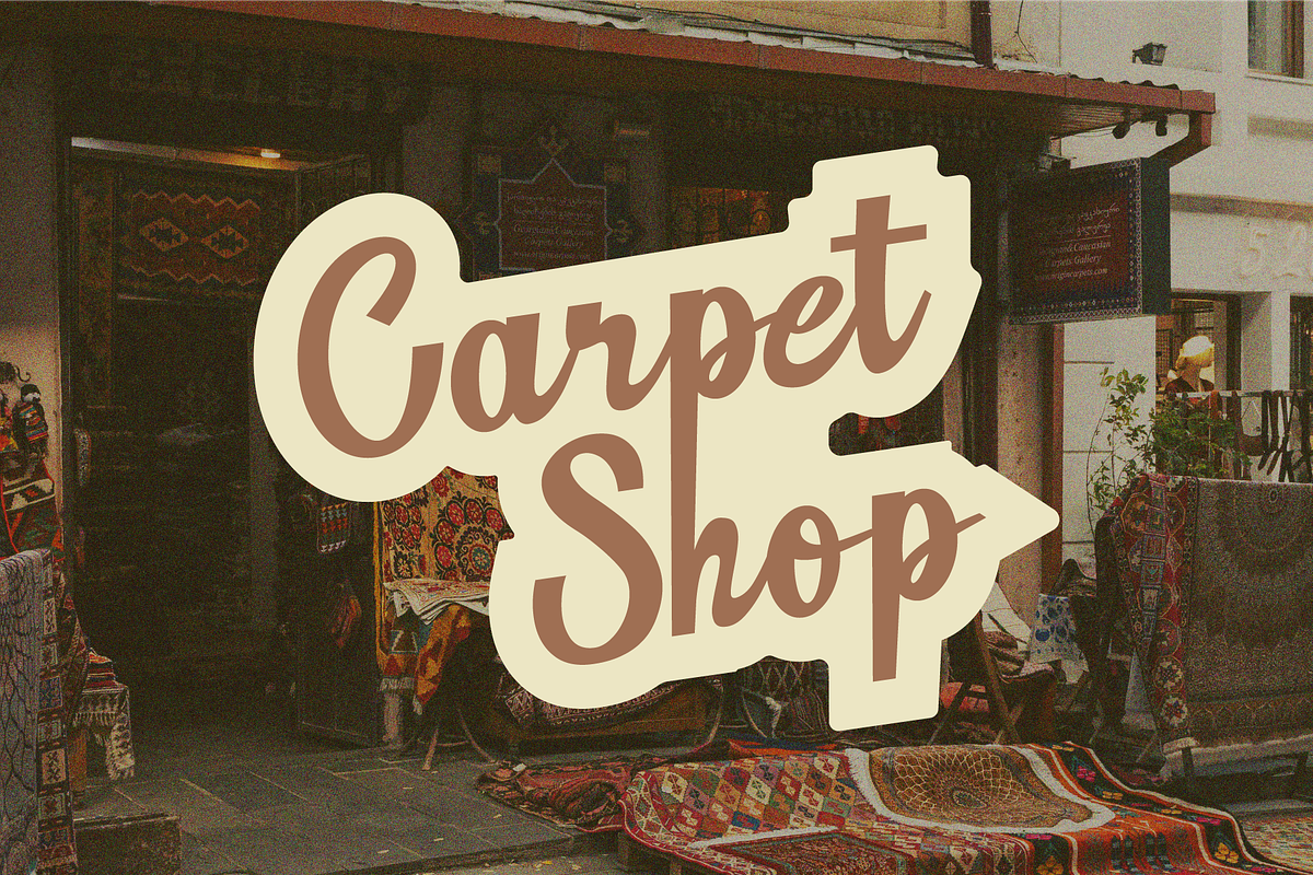 Delino - Retro Script, a Script Font by Hanstype.com (Photo 6 of 10)