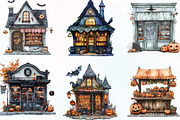 Halloween Storefront Sublimation, an Illustration by CraftArtStudio (Thumbnail 2 of 6)