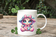 Pastel Witch Halloween Clipart, an Illustration by RobertsArt (Thumbnail 7 of 7)