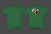 Nightingale Bird with Iran Flag, an Object Graphic by Judsart (Thumbnail 2 of 3)