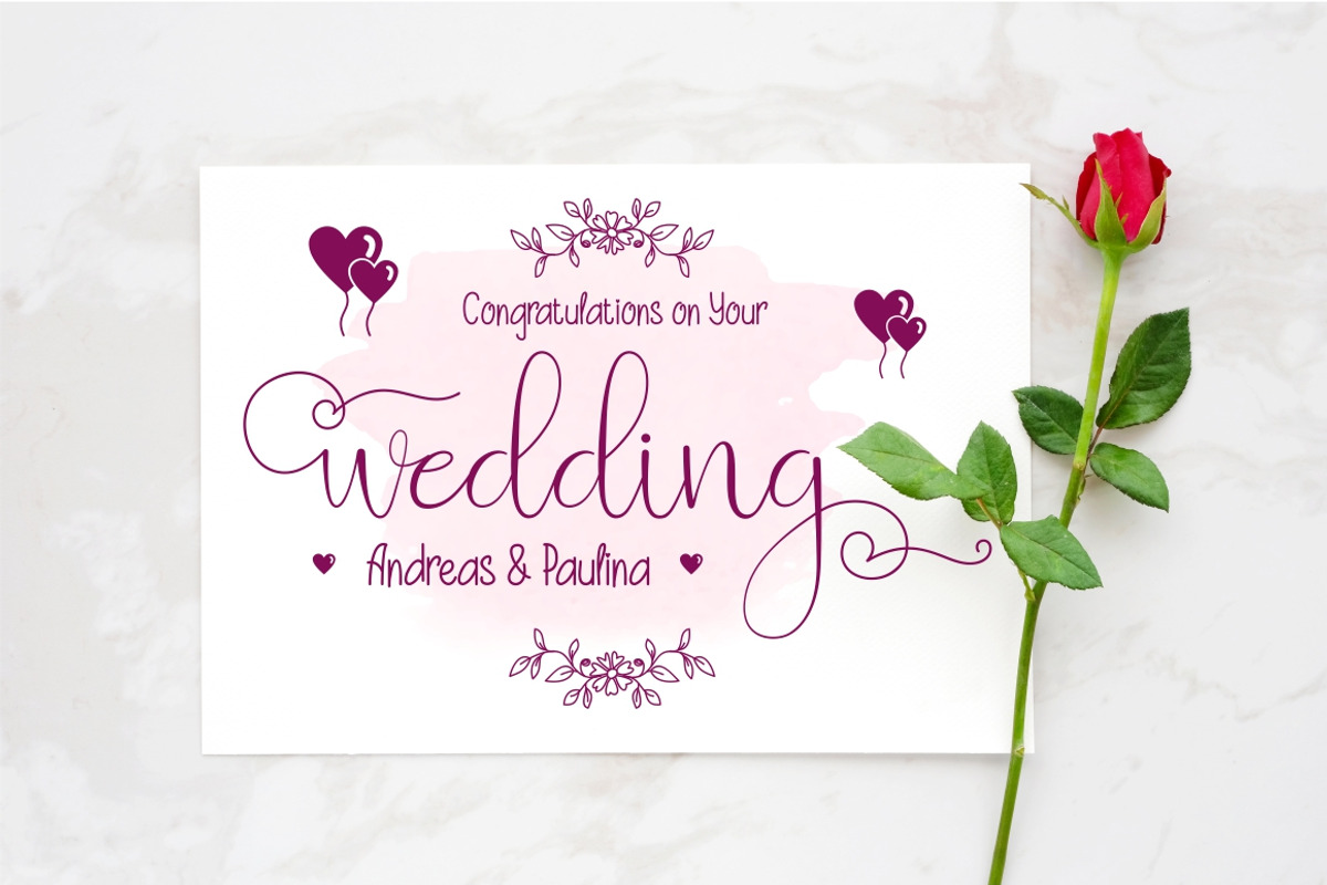 Beauty and Love - Font Duo + Extra preview 6