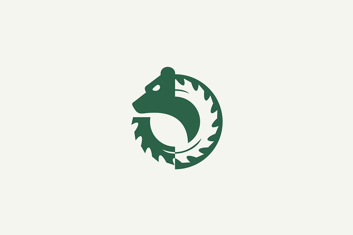 carpentry woodwork logo design, a Graphic by boriman05