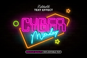 Cyber Monday Text Effect, a Layer Style Add-On by Mockmenot