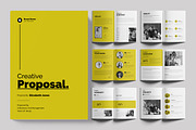 Business Proposal Template Layout, a Brochure Template by ContestDesign (Thumbnail 1 of 4)