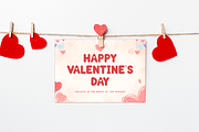 Valentine Heart - Modern Valentine, a Sans Serif Font by overlaytemplates (Thumbnail 2 of 5)