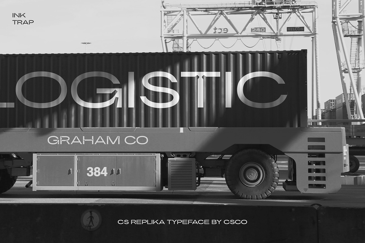CS Replika – Inktrap Font, a Sans Serif Font by Craft Supply Co. (Photo 7 of 8)