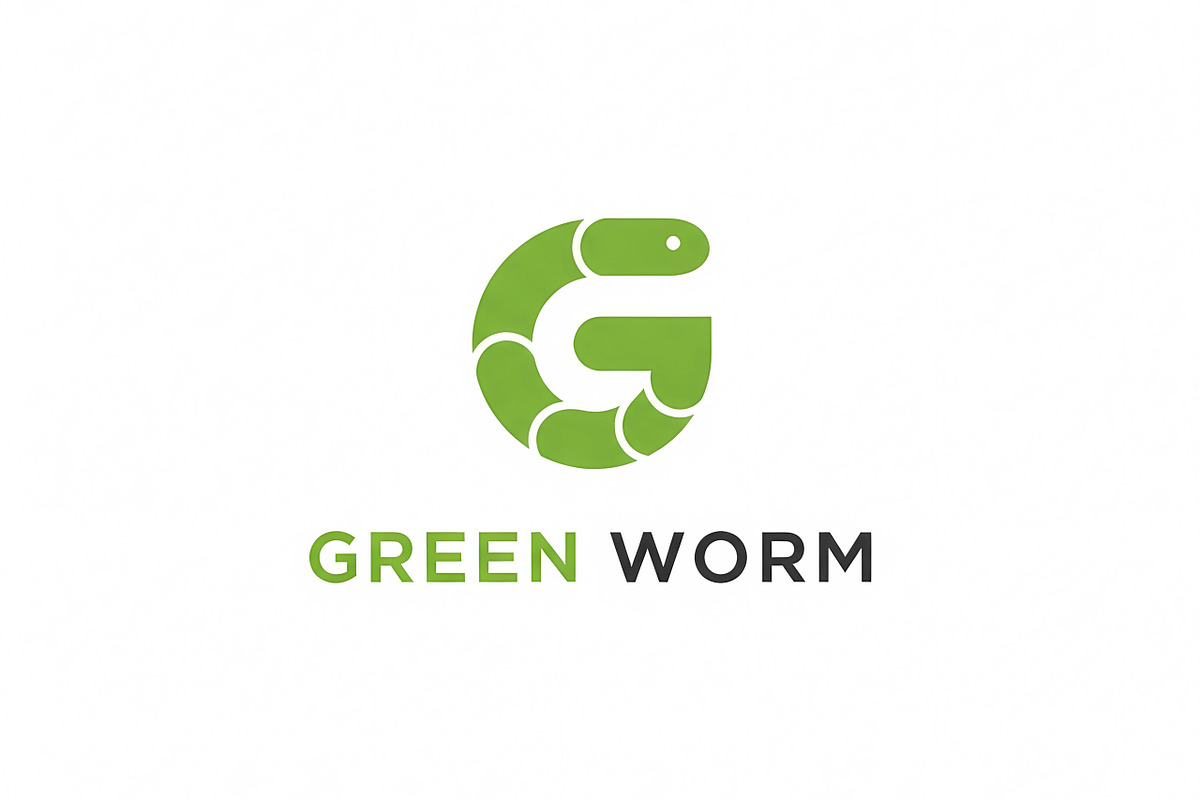 Green Worm Minimal, a Branding & Logo Template by Logocreative (Photo 1 of 2)