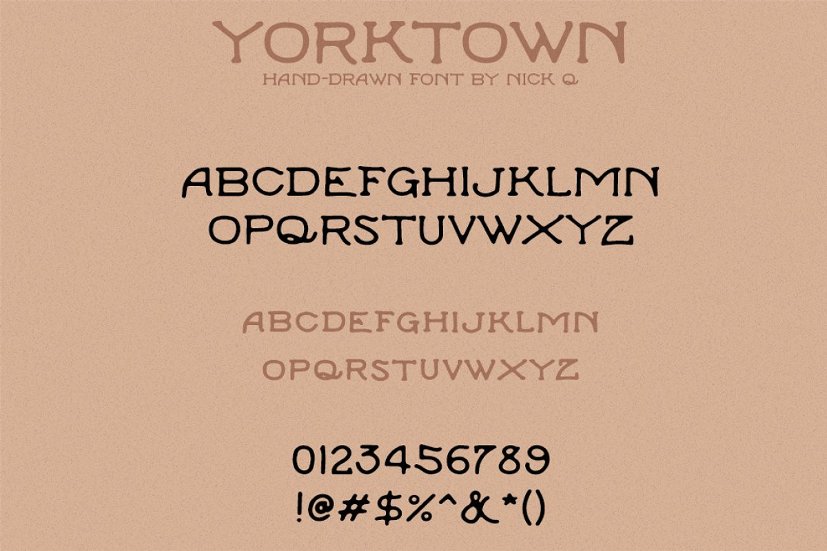 Hometown Font Bundle, a Font by nickqtx (Photo 8 of 9)