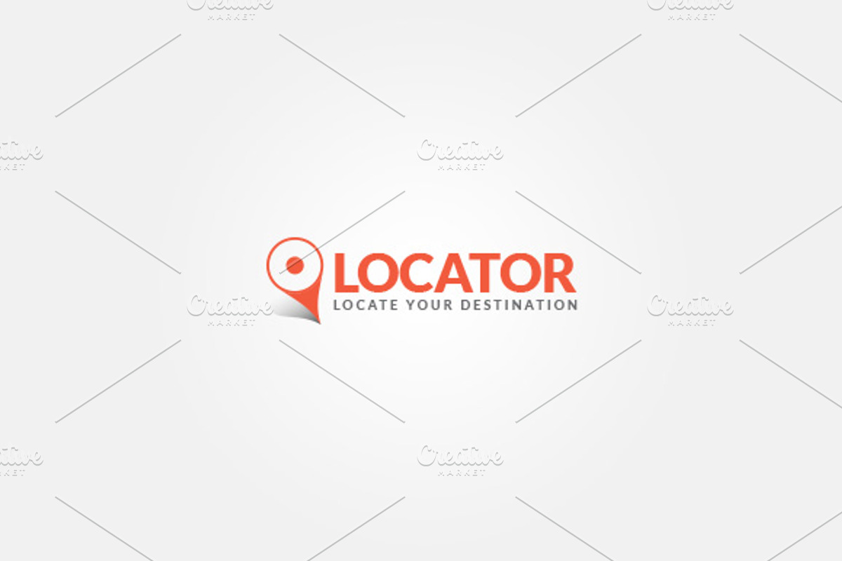 Locator Logo template, a Branding & Logo Template by Saptarang (Photo 1 of 4)