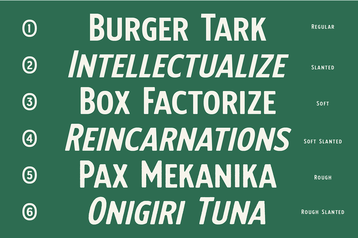 Iron Crates - A Sans Font Collection, a Sans Serif Font by Martype (Photo 5 of 12)