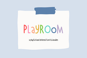 Playroom Font Doodles