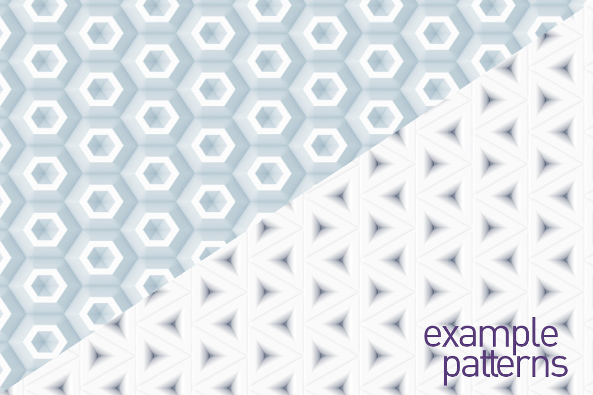 Clean Seamless White Patterns, a Pattern Graphic by Creative Graphics (Photo 4 of 5)