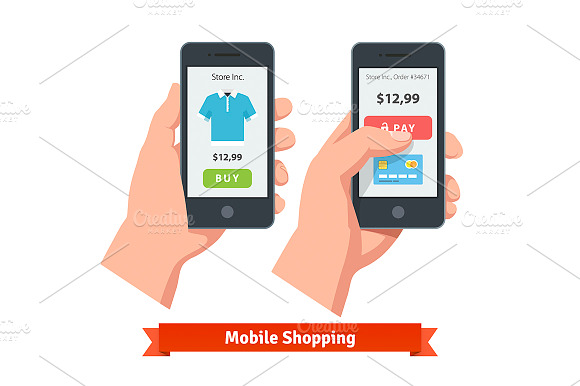 Mobile Smartphone Shopping
