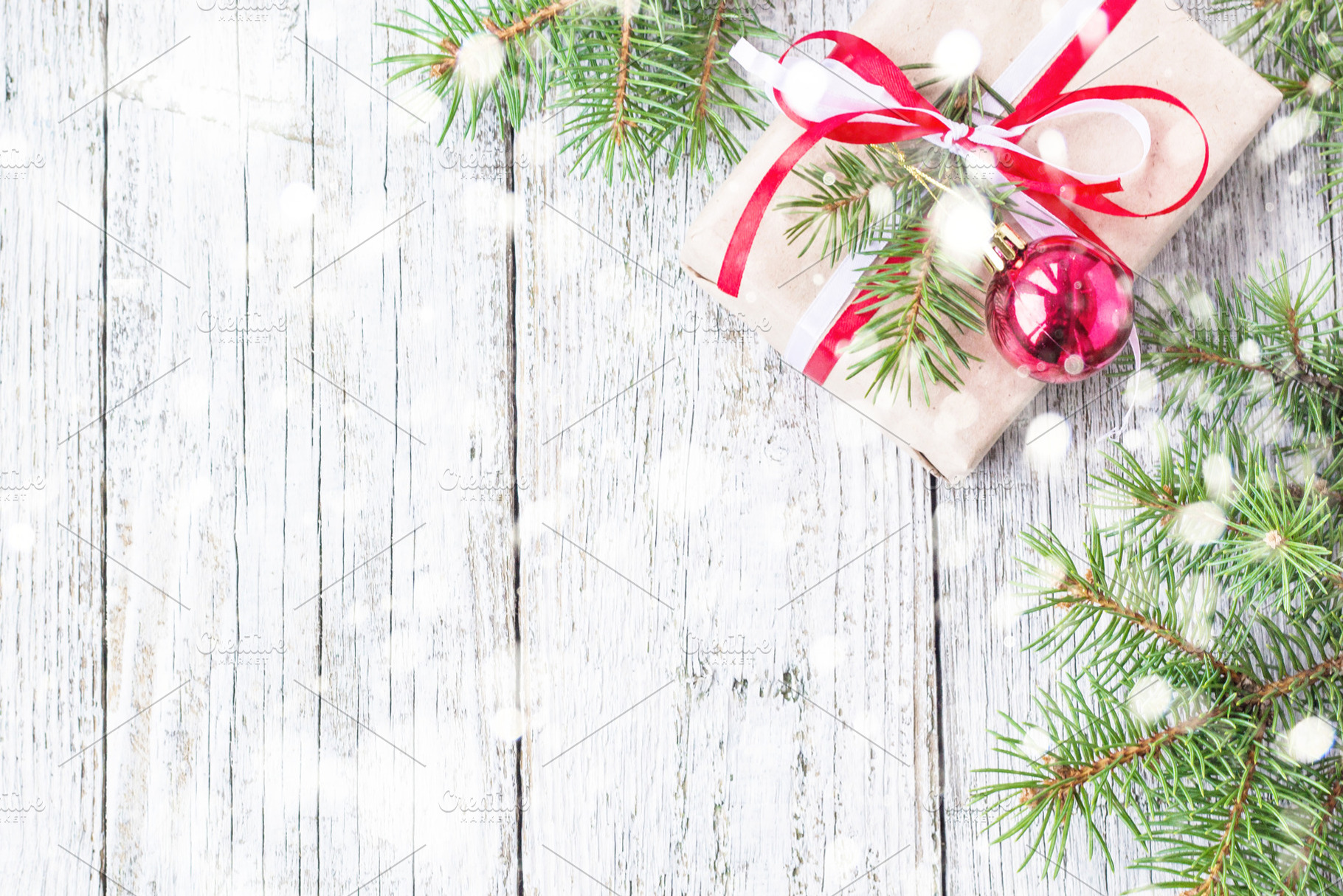 Christmas background with stock photo containing christmas and background, a Holiday Photo by dashtik