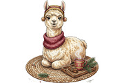Cozy Winter Animals Clipart Bundle, an Animal Illustration by T-shirt Pond (Thumbnail 5 of 26)