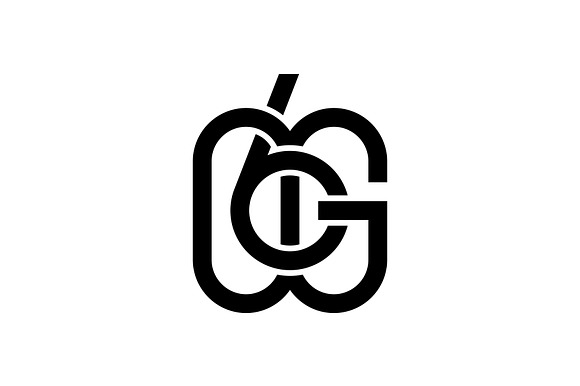 Monogram Initial Letter O6G Logo Des preview 2