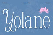 Yolane Modern Elegant Serif Font, a Serif Font by Rasio Studio (Thumbnail 1 of 11)
