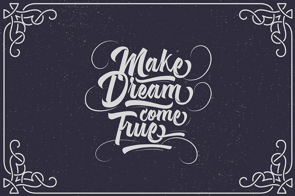 Michail Script Layered Fonts preview 7