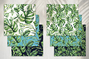 Tropical Leaves Watercolor Set, a Seasonal Illustration by NATASHA CHU (Thumbnail 12 of 13)