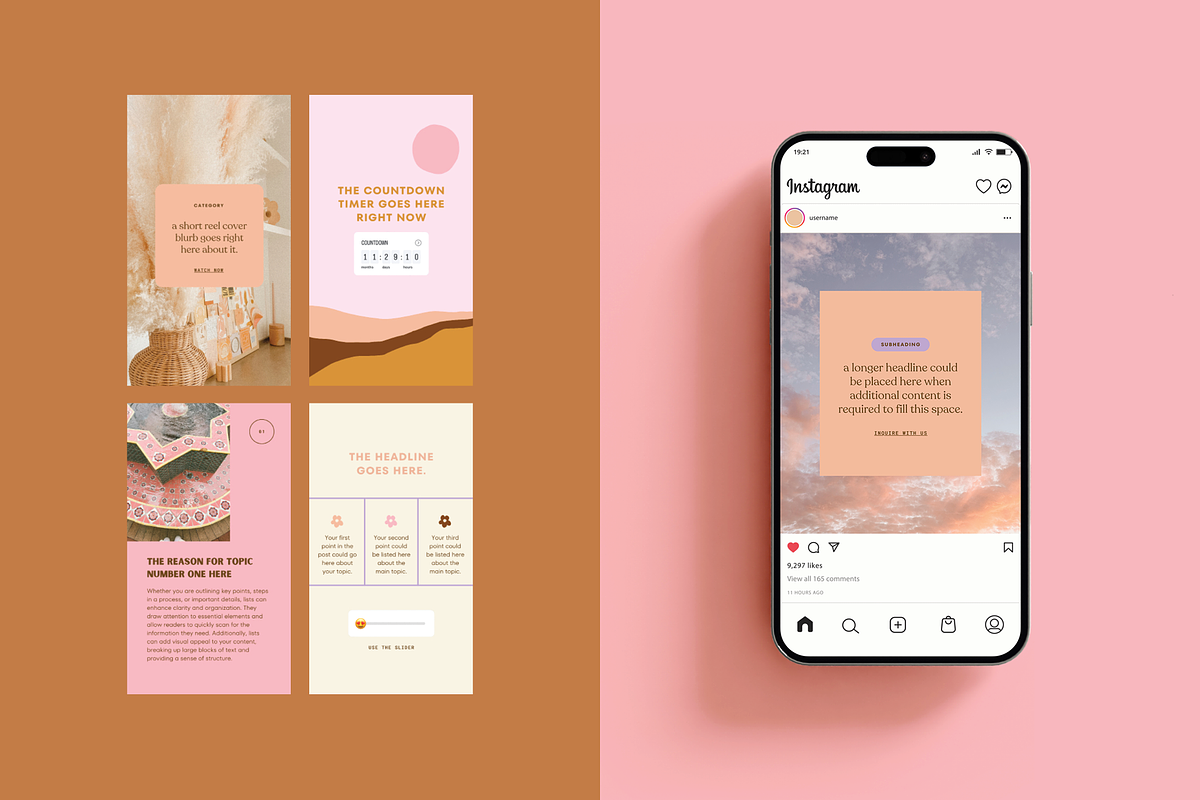 Sunset Series: Instagram Bundle preview 6