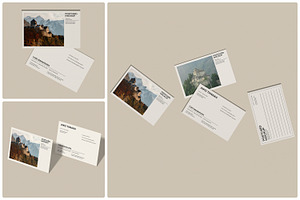 Postcard Mockup, an Advertising Mockup by Unerispace