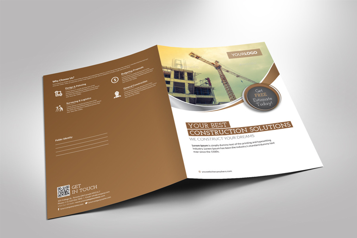 Presentation Folder, a Stationery Template by RQ Designs (Photo 6 of 7)