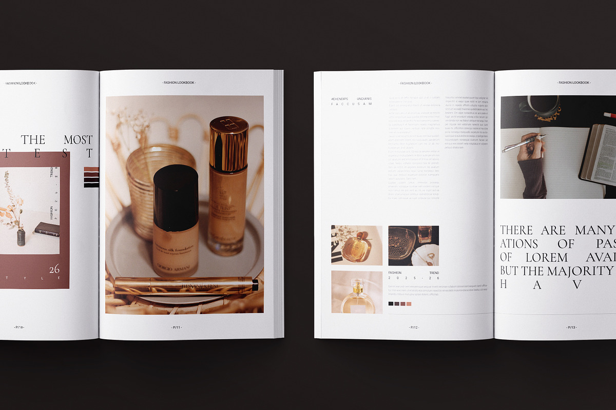 Fashion Lookbook Catalogue Template preview 6