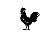 Rooster Chicken Silhouette Vector Bu, an Illustration by Designs_River (Thumbnail 8 of 51)