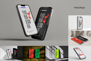 Smartphone Mockup Set