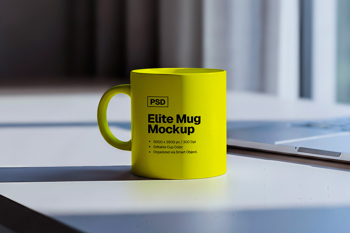 Elite Mug Mockup, a Cups & Container Mockup by Elite Mockups (Photo 1 of 2)