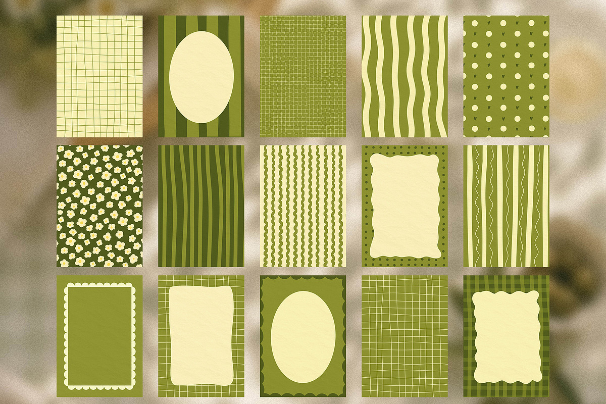 Wiggly Lines & Frames, a Decorative Illustration by anastasiia.art (Photo 6 of 8)