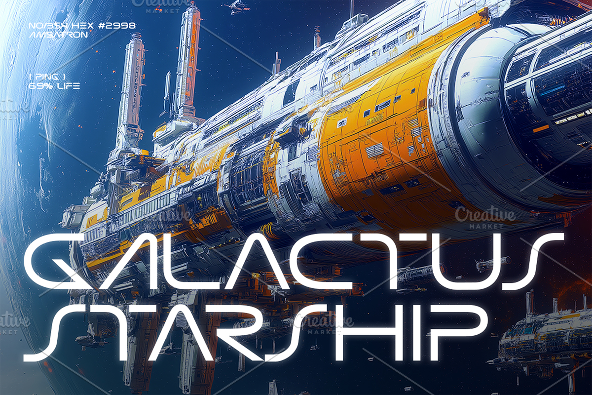 Psionic - Futuristic Font, a Sans Serif Font by Pekotype (Photo 10 of 15)