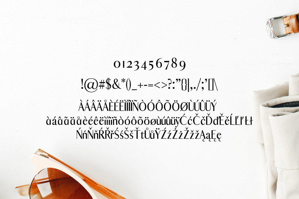 Abiah Sans Serif Font Family Pack preview 4