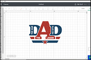 DAD The Man The Myth The Legend SVG, an Object Graphic by BeeCraftR (Thumbnail 4 of 5)