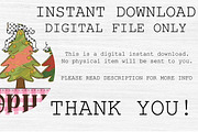 Personalized Christmas Tree png,, an Object Illustration by Libby Wishes (Thumbnail 3 of 3)
