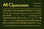 CS Nature Drawn, a Serif Font by Craft Supply Co. (Thumbnail 8 of 8)