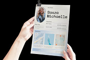 Clean Modern CV Resume, a Resume Template by Neermana (Thumbnail 5 of 5)